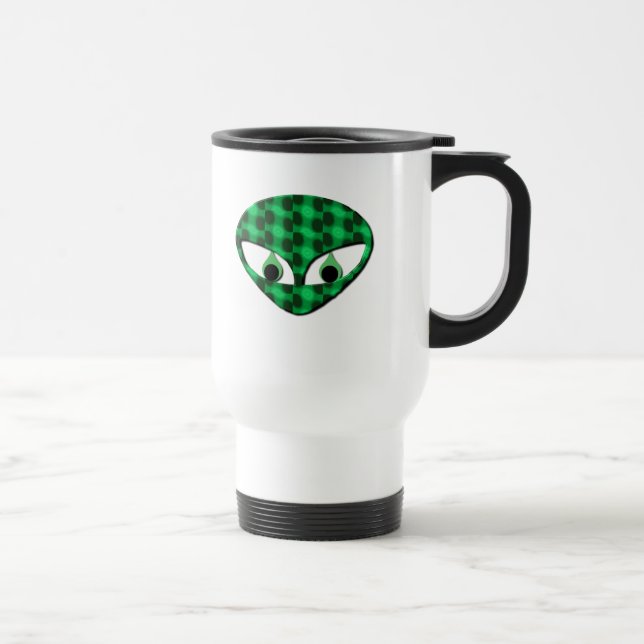 Tasse en plastique de voyage d'alien du secteur 51 (Droite)