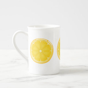 Tasse En Porcelaine Agrumes TROPICALES FRUITS D'ÉTÉ Citrons d'orange