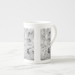 Tasse En Porcelaine Alphonse Mucha Winter GS II WB