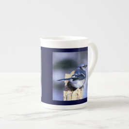 Tasse En Porcelaine Amateurs de geai bleu