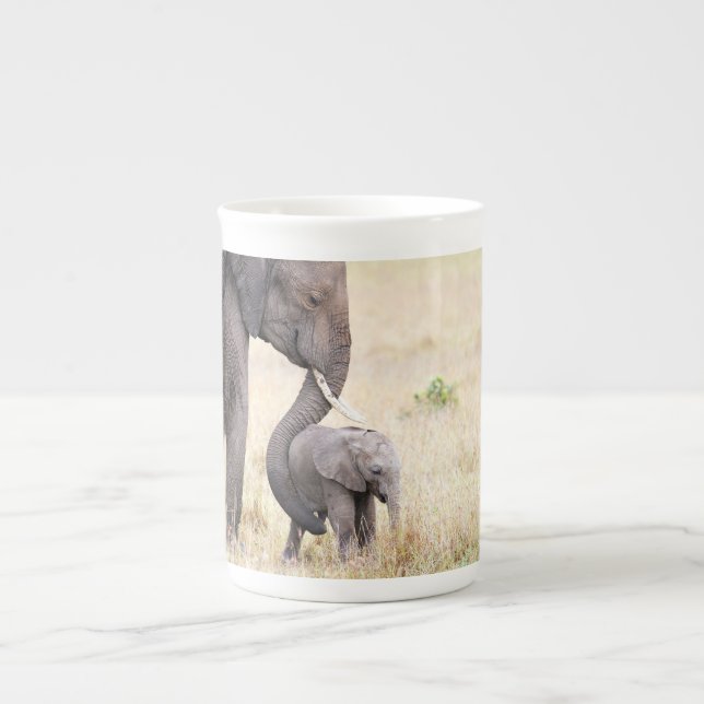 Tasse En Porcelaine Amour maternel (Devant)