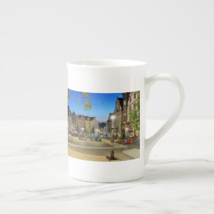 Tasse En Porcelaine Ancien marché de Hachenburg