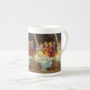 Tasse En Porcelaine Angles dans les boîtes de spécialité Manger
