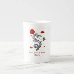 Tasse En Porcelaine Année du Dragon 2024