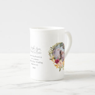 Tasse En Porcelaine Anniversaire du Mariage PHOTO moderne - TOUTES LES