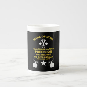 Tasse En Porcelaine Anniversaire quadragénaire