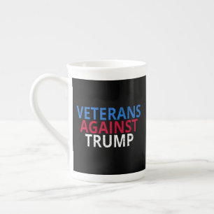 Tasse En Porcelaine Anti-Trump - Les vétérans contre Trump