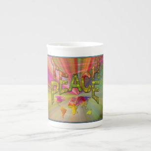 Tasse En Porcelaine Apprendre la paix
