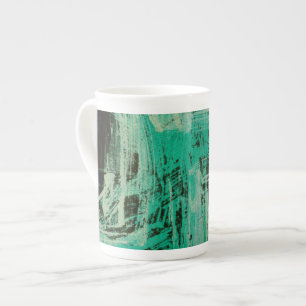 Tasse En Porcelaine Aquamarine Windows I