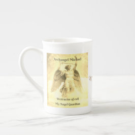 Tasse En Porcelaine Archangel Michael, My Angel Guardian, mug pour enf