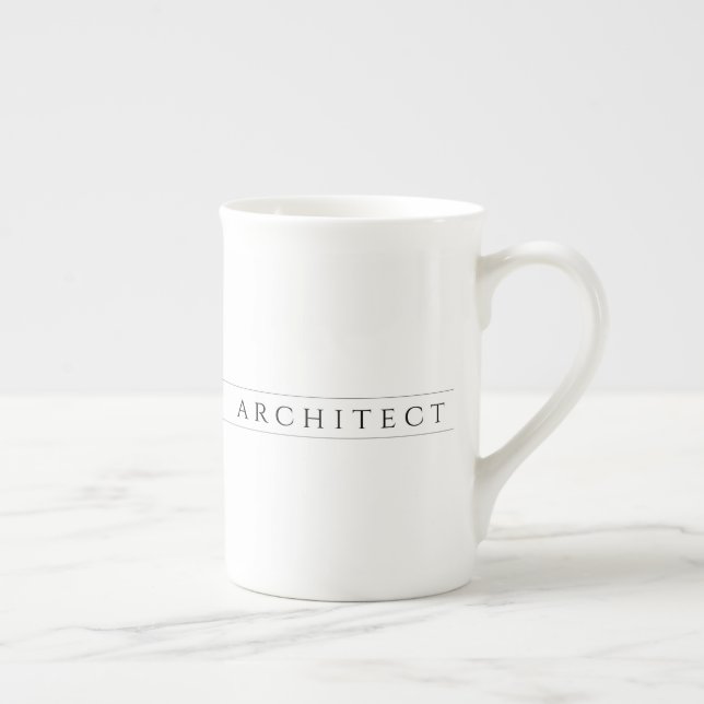 Tasse En Porcelaine ARCHITECTE Oone Chine Mug / Noir (Droite)