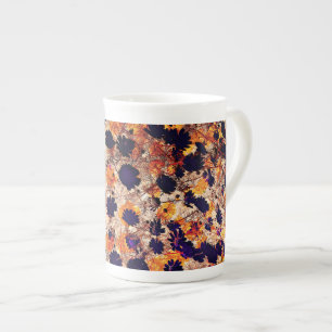 Tasse En Porcelaine Art numérique fleuri à fleur marguerite jaune