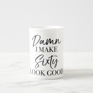 Tasse En Porcelaine Attitude 60e anniversaire