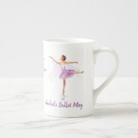 Ballet Dancer Arabesque - Ajouter votre nom ou vot