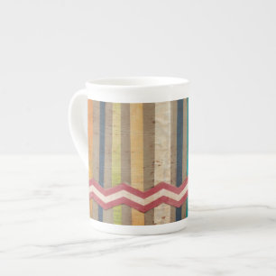 Tasse En Porcelaine barrières 2-Up de papier II