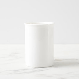 Tasse En Porcelaine básica editable