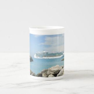 Tasse En Porcelaine Bateau de croisière chez CocoCay