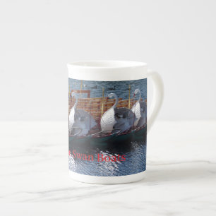 Tasse En Porcelaine Bateaux de Boston Swan Boats Mug
