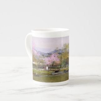 Tasse En Porcelaine Beaux-arts Nagaokakyo Kyoto