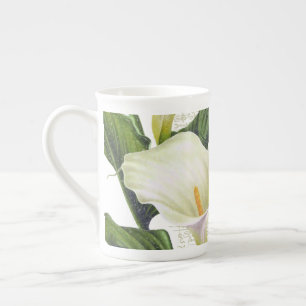 Tasse En Porcelaine Belle Calla Lilies