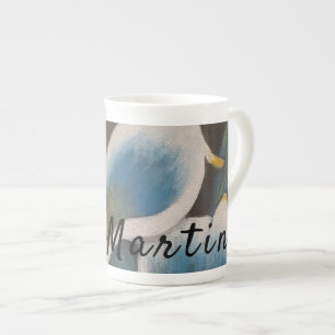 Tasse En Porcelaine Belle Fleur Personnalisée Os Chine Mug