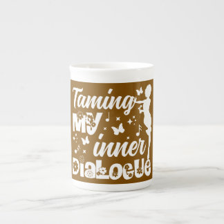 Tasse En Porcelaine Bien-être émotionnel | Apprivoiser mon dialogue in