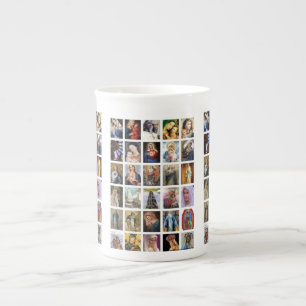 Tasse En Porcelaine Bienheureux Mary Collage Coffee Mug