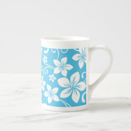 TASSE EN PORCELAINE BLEU HAWAII (BLEU) BONE CHINA MUG