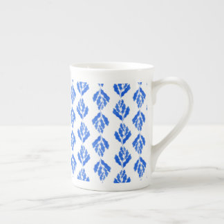 Tasse En Porcelaine Bleu Méditerranée