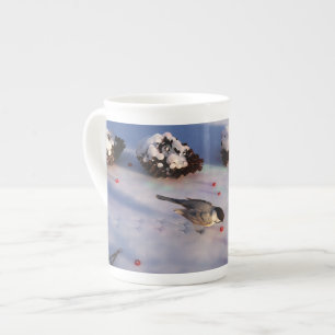 Tasse En Porcelaine Boeuf d'hiver