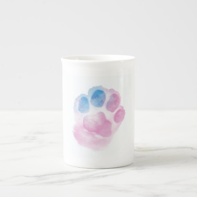 Tasse En Porcelaine Bonbons en coton Chat Mug (Devant)