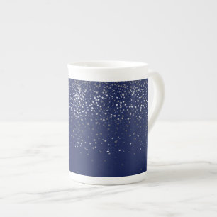 Tasse En Porcelaine Bone China Mug Petite Stars Minuit