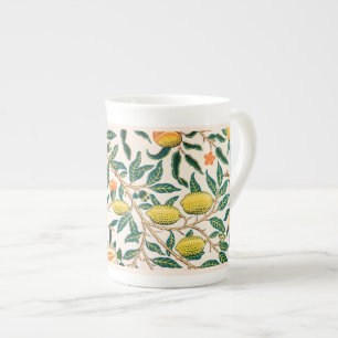 TASSE EN PORCELAINE BONE CHINA MUG : WILLIAM MORRIS : POMEGRANATES