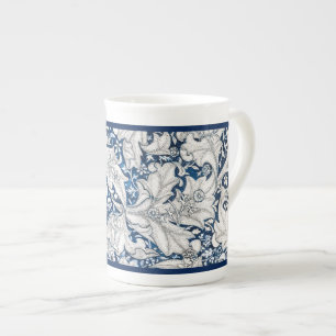 TASSE EN PORCELAINE BONE CHINA MUG : WILLIAM MORRIS : WALLFLOWER
