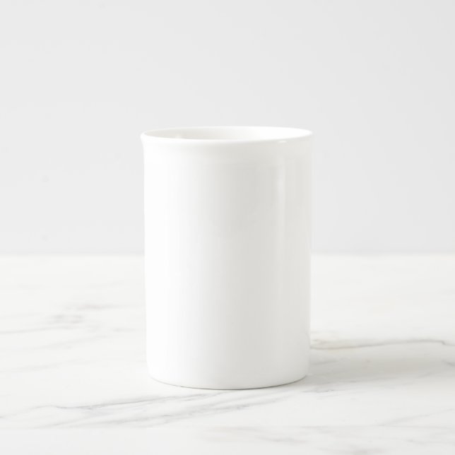 Tasse En Porcelaine Bouchon de spécialité (Devant)