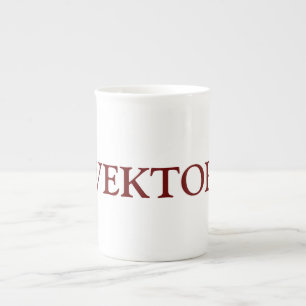 Tasse En Porcelaine Bouchon de spécialité