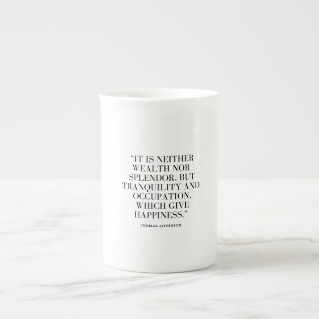 Tasse En Porcelaine Bouchon de spécialité (Devant)