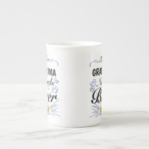Tasse En Porcelaine Bouchon de spécialité