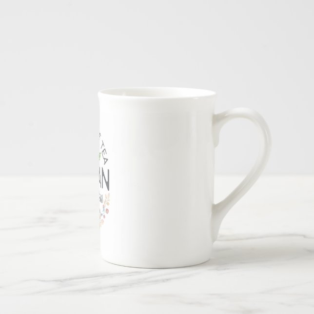 Tasse En Porcelaine Bouchon de thé en porcelaine (Droite)