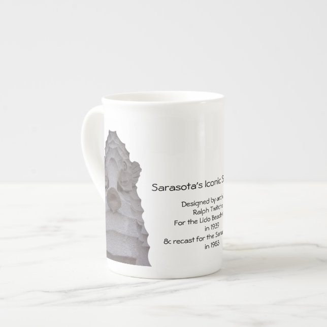 Tasse En Porcelaine Boue de Cheval de Mer Iconique (Devant gauche)