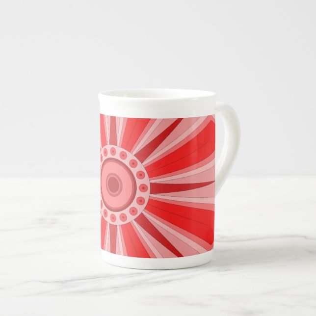Tasse En Porcelaine Boug de spécialités avec art créatif (Devant droit)