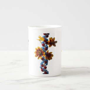 Tasse En Porcelaine Branches florissantes Bone China Mug Design