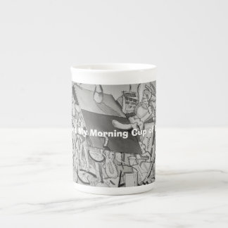 Tasse En Porcelaine Café du matin réveil