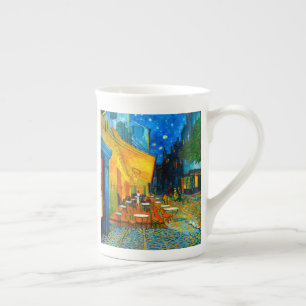 Tasse En Porcelaine Café Van Gogh Terrasse en soirée