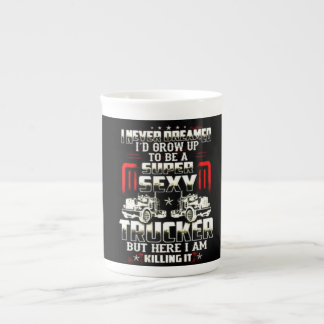 Tasse En Porcelaine Camionneur sexy 