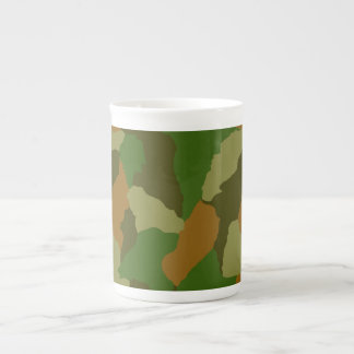 Tasse En Porcelaine Cammo, camoflauge, odee de chasseur, armée,