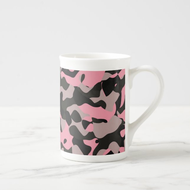 Tasse En Porcelaine Camo rose (Droite)