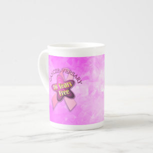 Tasse En Porcelaine Cancer-versary heureux