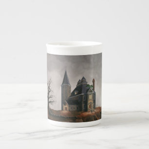 Tasse En Porcelaine Castle Bone China Mug