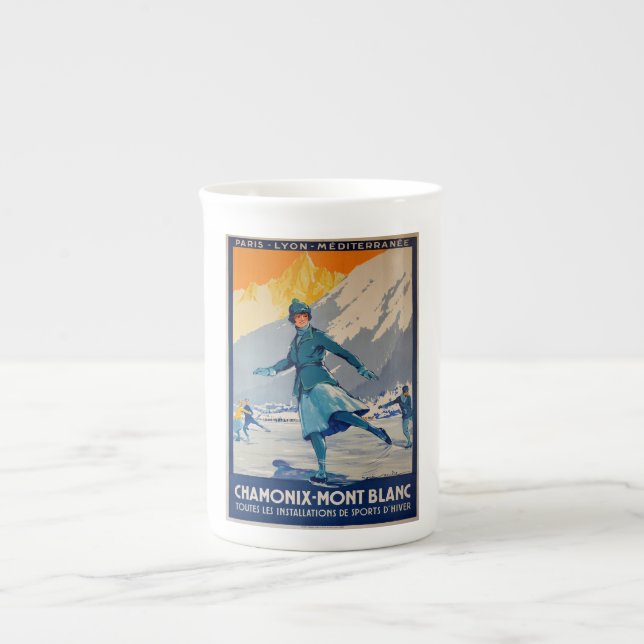 Tasse En Porcelaine Chamonix - Mont Blanc (Devant)